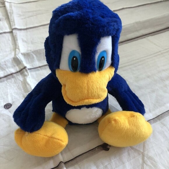 Rhode Island Novelty Penguin Bird Blue Stuffed Animal Plush‎ 9” - Picture 1 of 7